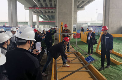 郑州市东三环（107辅道）快速化工程PPP项目现场观摩